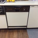▽食器乾燥機を食洗機に替える　オーダーキッチン